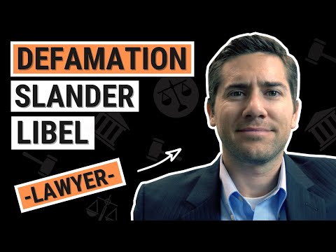 Defining Defamation in the U.S. Legal System and Jury Role