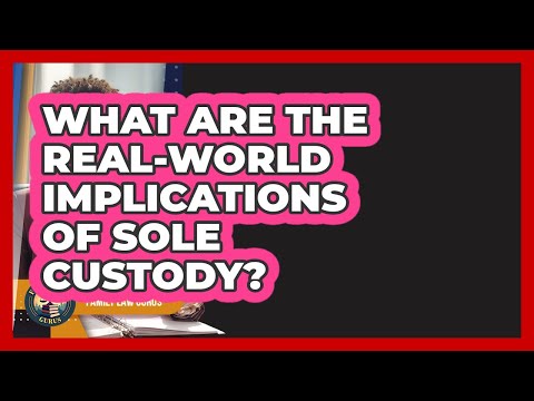 Defining Sole Custody Under U.S. Law and Its Implications