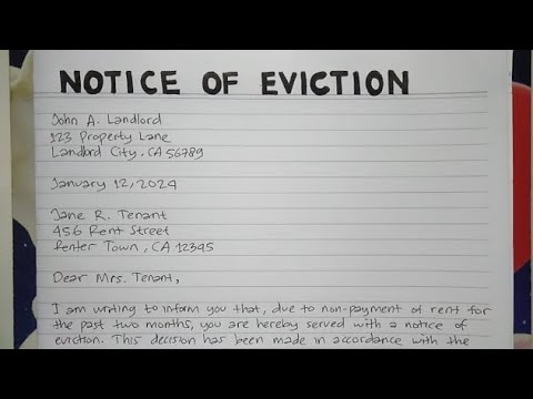 Notice to Vacate Letter: A Guide for Tenants in the U.S.