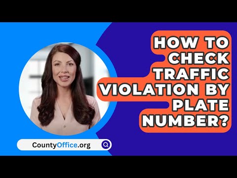 Paying Traffic Tickets by Plate Number in American Law
