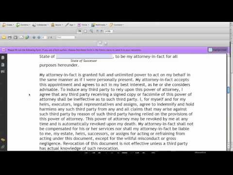 Temporary Power of Attorney in the American Legal System