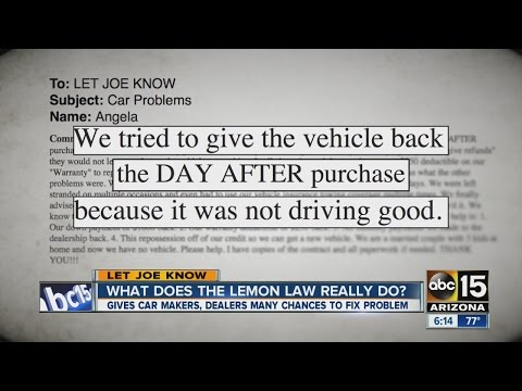 Lemon Law in Dealerships: Jurors and the American Justice System