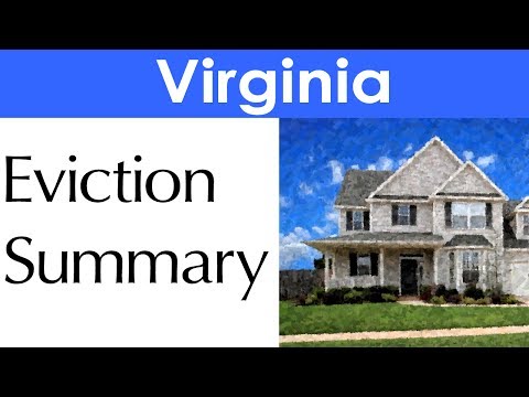 Eviction Notices in Virginia and the American Legal System