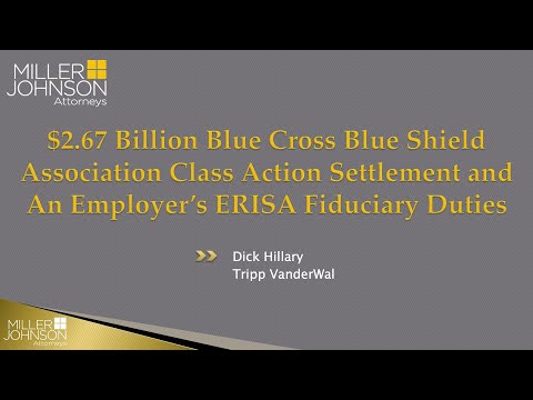 Blue Cross Blue Shield Class Action and the Jury System