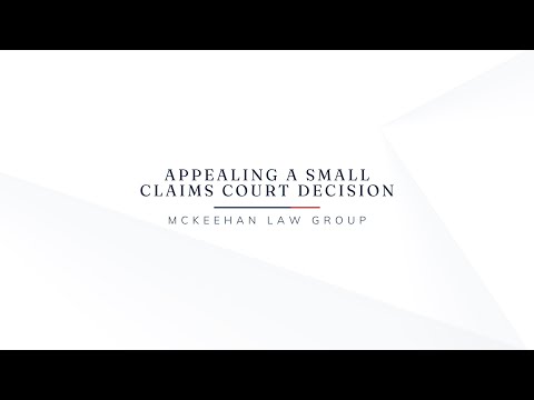 Appealing a Small Claims Court Ruling in the U.S. Legal System