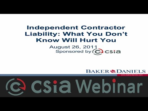 Jury Perspectives on Independent Contractor Liability in America