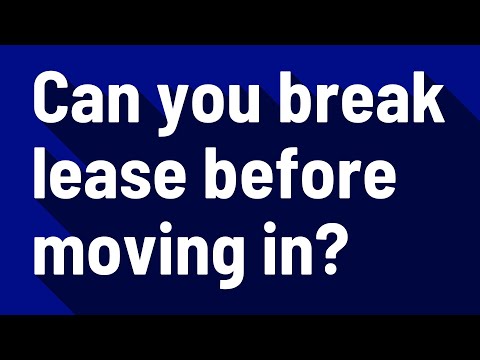 Cancelling an Apartment Lease Before Move-In: Legal Guidelines
