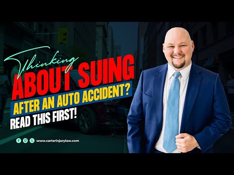Can You Sue After a Car Accident in the U.S. Legal System?
