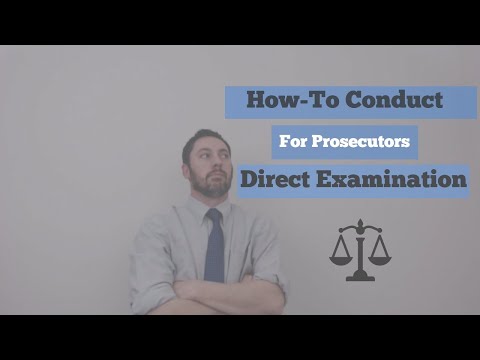Direct Examination in the American Jury System Explained