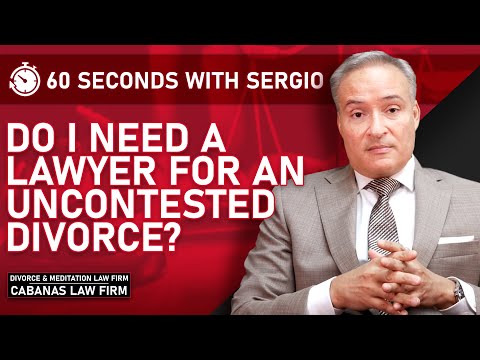 Do You Need a Lawyer for an Uncontested Divorce in America?