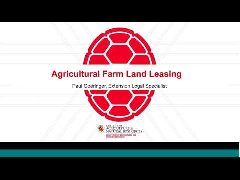 Navigating Agricultural Lease Agreements in American Law