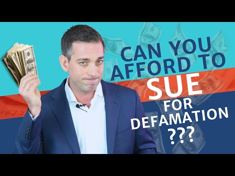 Cost of Slander Lawsuits in the American Legal System