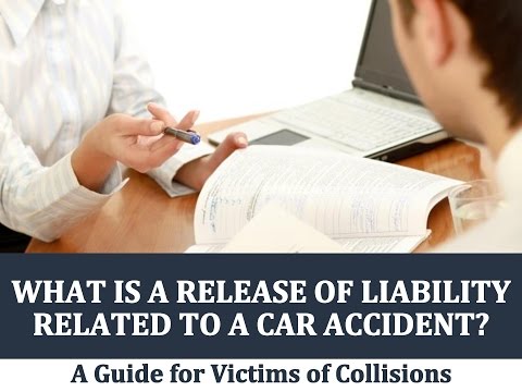 Liability Release Forms for Car Incidents in U.S. Law