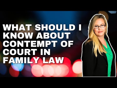 Contempt of Court Charges and Their Role in the Jury System