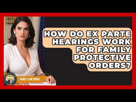 Ex Parte Restraining Orders in the American Legal System