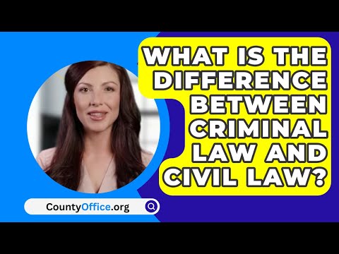 Differences Between Criminal and Civil Law in the U.S.