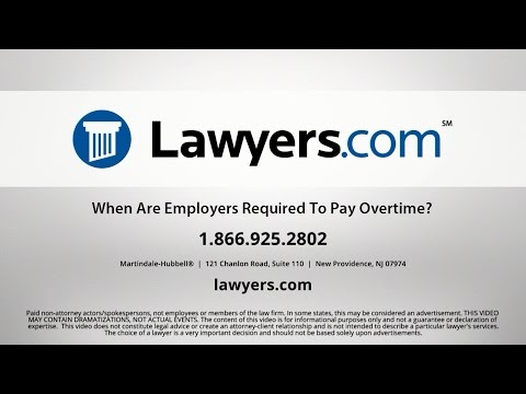 Overtime Pay Lawyers Navigating the American Legal System