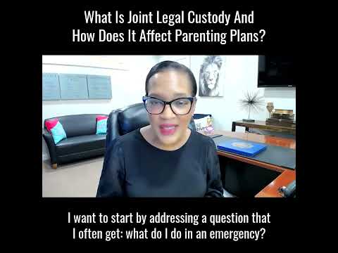 Defining Joint Legal Custody in U.S. Family Law Context