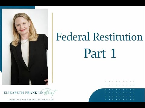 Restitution in U.S. Law and the Jury's Role Explained