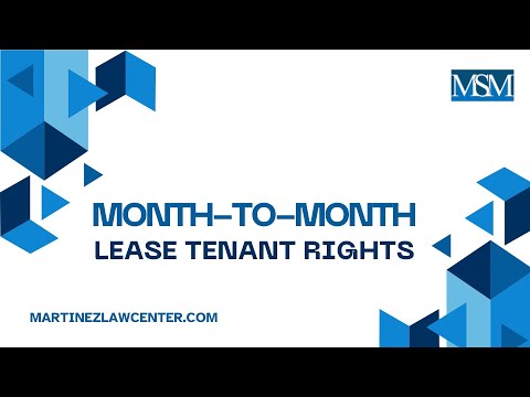 Month to Month Tenancy and the American Legal Framework