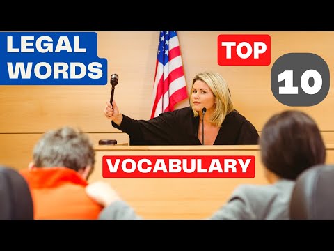 Common Law Terms in the U.S. Jury System and Legal Context