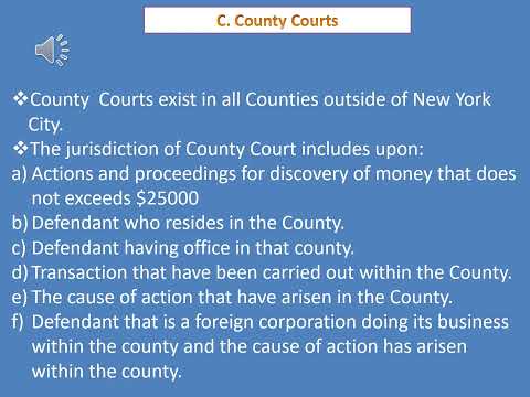 New York State Unified Court System and the Jury's Role
