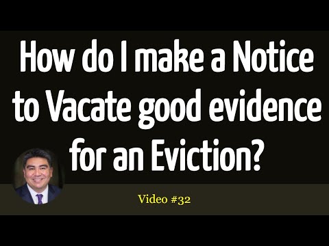 Tenant Notice to Vacate Form and Its Legal Implications