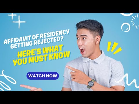Understanding Notarized Affidavits of Residency in U.S. Law