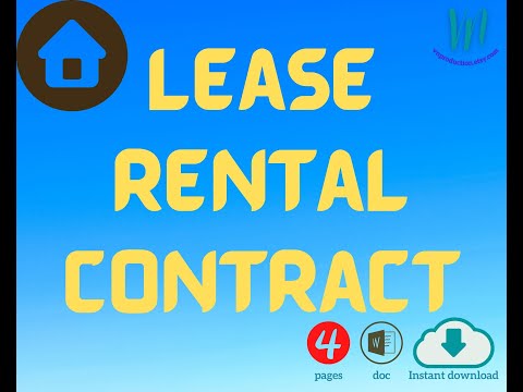 Printable Blank Rental Agreement Under U.S. Law