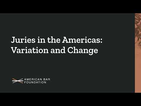 Gay Marriage and the American Legal System: Jury Perspectives