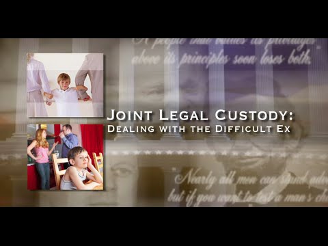Joint and Legal Custody in the American Legal System