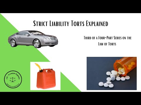 Strict Liability in Tort: Jury Perspectives in American Law