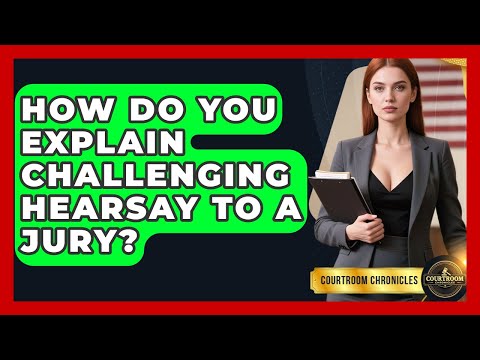Hearsay Evidence and Its Role in the Jury System in America