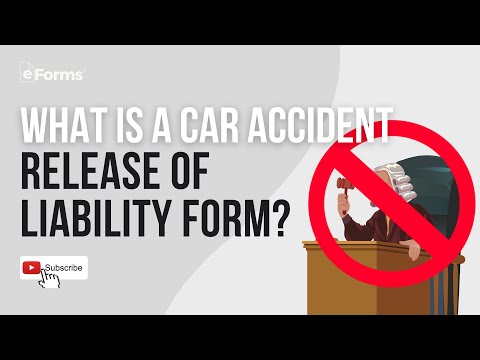 Vehicle Accident Liability Release Form in U.S. Law