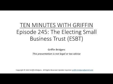 ESBT Trust and Its Role in the American Legal System