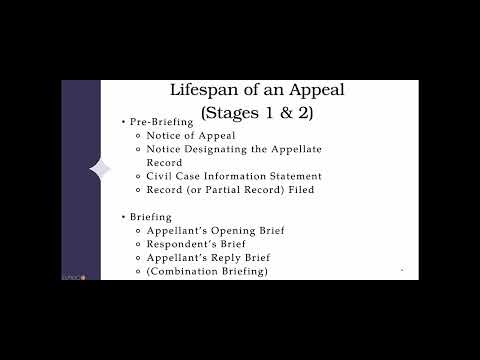 Navigating Civil Appeals in the American Legal System