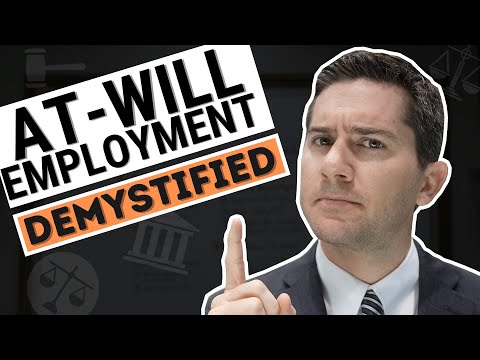 At Will Firing States and Their Role in the American Legal System