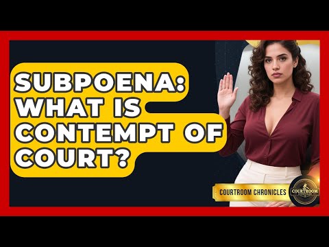 Indirect Civil Contempt in the U.S. Legal and Jury Systems