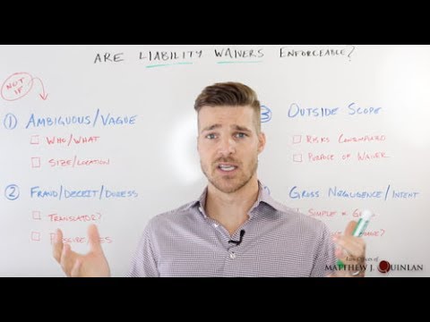 Liability Waivers in U.S. Law and the Jury System