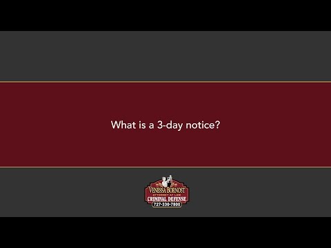 Understanding the Free 3 Day Notice in American Law