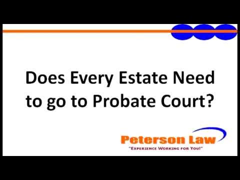 Do All Estates Require Probate Under U.S. Law?