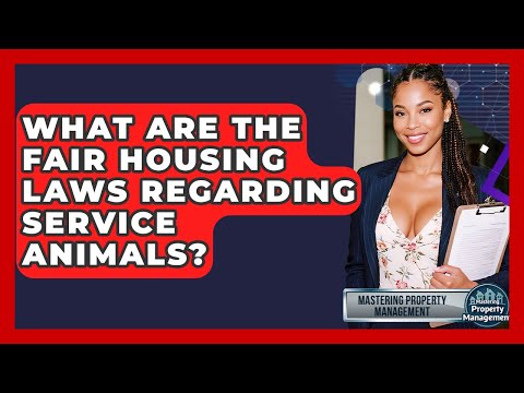 Pets in Fair Housing Laws and the American Legal System