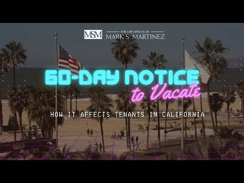 Navigating a 60 Day Letter to Vacate Under U.S. Law